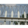 Hot dipped galvanized tower palisade fencing, factoryNew